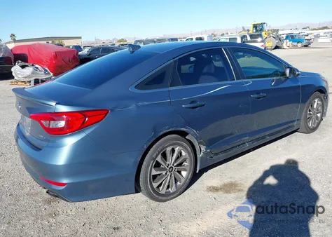 2015 Hyundai Sonata Sport из США, поврежденный, VIN 5NPE34AF4FH233477